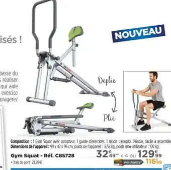 Gym squat - Réf. C85728