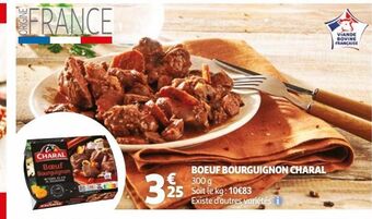 Auchan Boeuf bourguignon charal offre