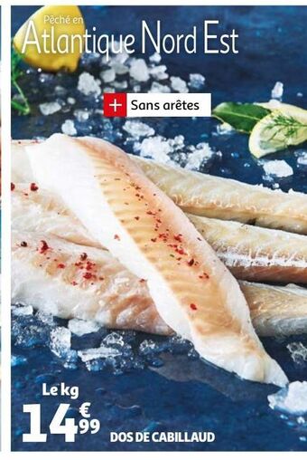 Auchan Dos de cabillaud offre