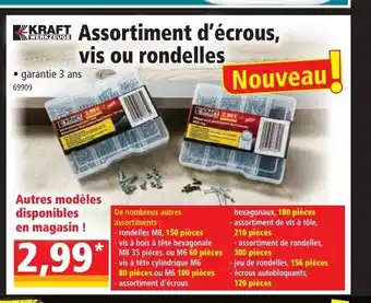 Norma Assortiment d'écrous Vis Ou Rondelles offre