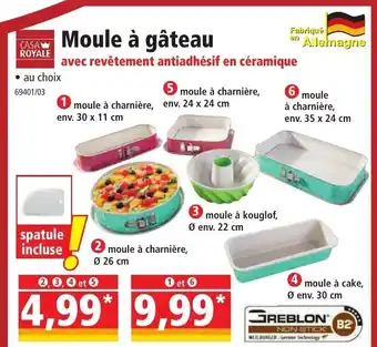 Norma Moule à gâteau offre