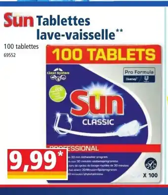 Norma Tablettes Lave-Vaisselle offre