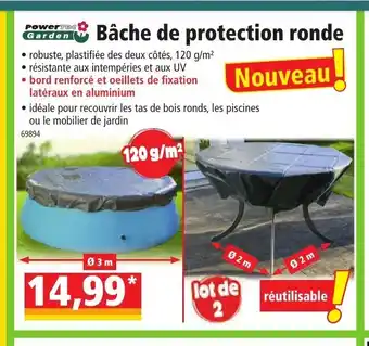 Norma Bâche de Protection ronde offre