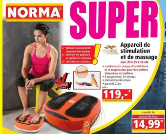 Norma Appareil de Stimulation offre