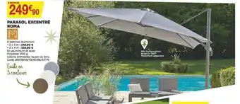 Parasol Excentré