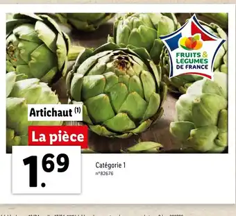Lidl Artichaut offre