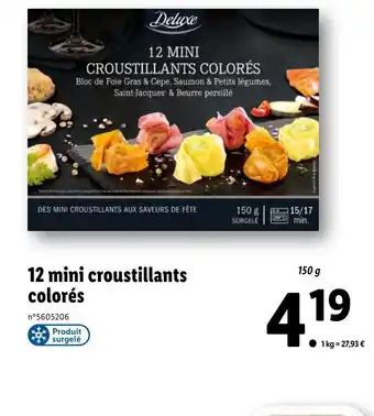 Lidl 12 Mini Croustillants offre