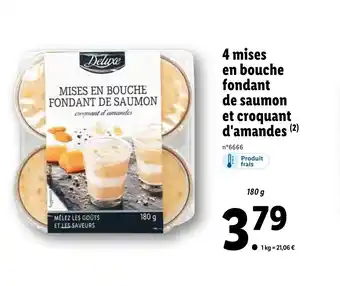Lidl 4 Mises En Bouche offre