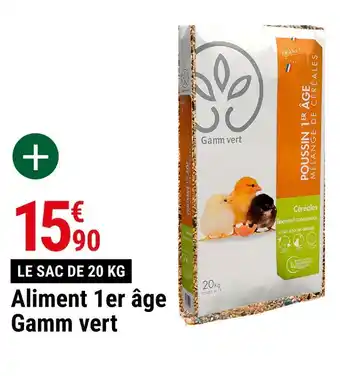 Gamm vert Gamm vert aliment 1er âge offre