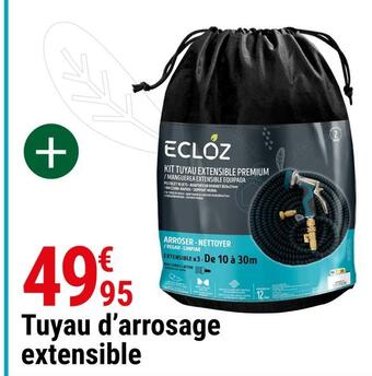 Tuyau d'arrosage extensible