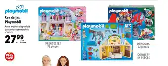 Lidl Set de jeu playmobil offre