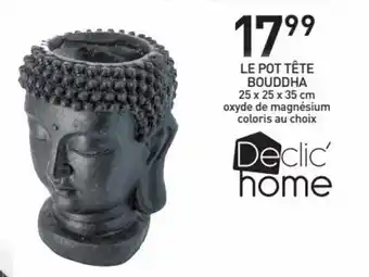 Stokomani Le pot tête bouddha offre