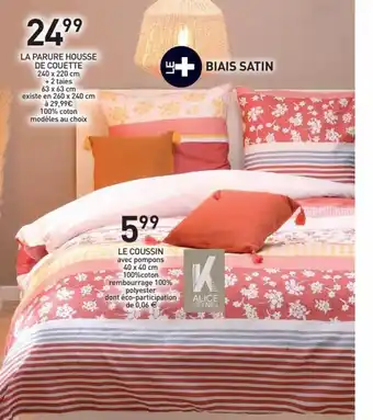 Stokomani La parure housse de couette offre