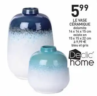 Le vase céramique