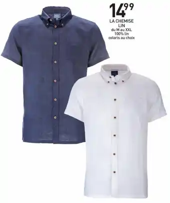 Stokomani La chemise lin offre