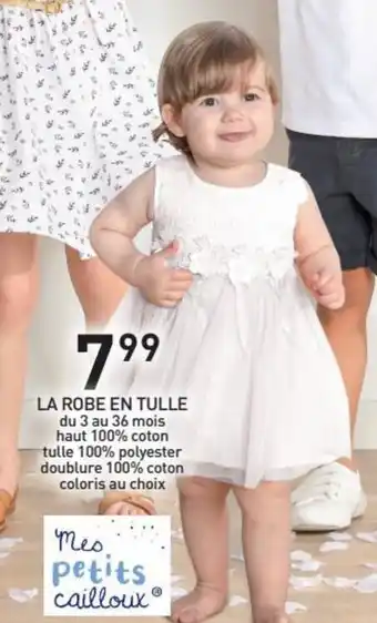 Stokomani La robe en tulle offre