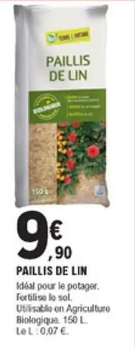 E.Leclerc Brico Paillis de lin offre