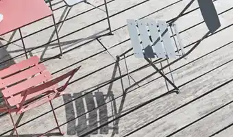 E.Leclerc Chaise bistrot pliante beaux jours offre