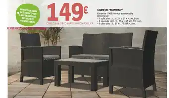 E.Leclerc Salon bas Taormina offre