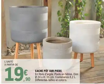 E.Leclerc Cache pot sur pieds offre