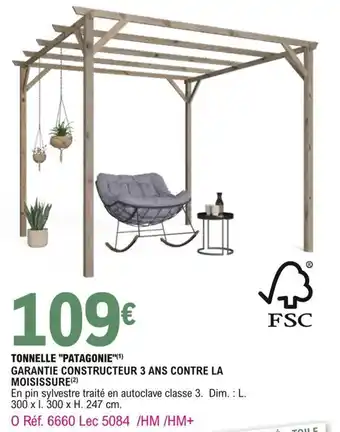 E.Leclerc Tonnelle "patagonie" offre