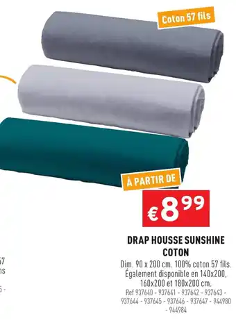 Trafic Drap Housse Sunshine Coton offre