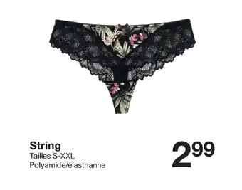 Zeeman String offre
