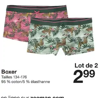 Zeeman Boxer offre
