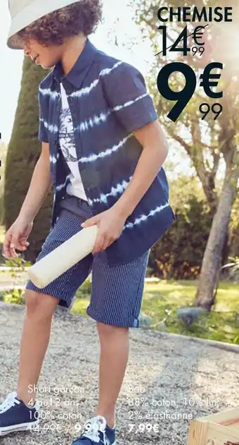 Gémo Chemise offre
