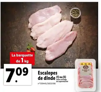 Escalopes De Dinde