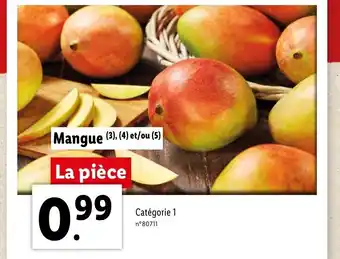 Lidl Mangue offre