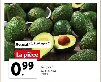 Lidl Avocat offre