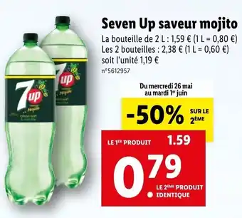 Seven Up Saveur Mojito