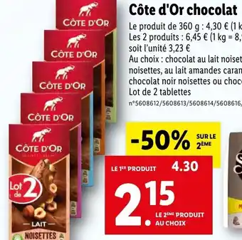 Côte D'or Chocolat