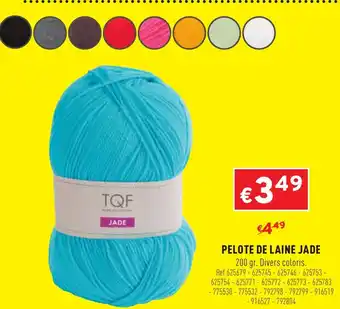 Trafic Pelote De Laine Jade offre