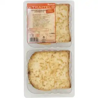 Auchan Supermarché Croques-monsieur auchan le traiteur offre