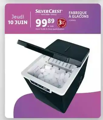 Lidl Silvercrest Fabrique A Glacons offre