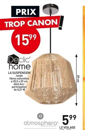 Stokomani Declic home la suspension offre