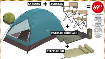 Stokomani Le set de camping 7 pièces offre