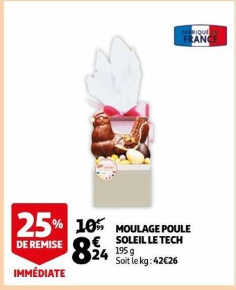 Auchan Moulage poule soleil le tech offre