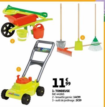 Auchan Tondeuse offre