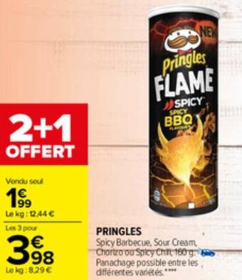Carrefour PRINGLES offre