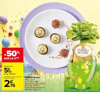Carrefour FERRERO rocher offre
