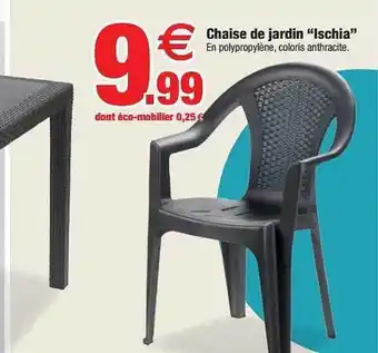 Bazarland Chaise De Jardin offre