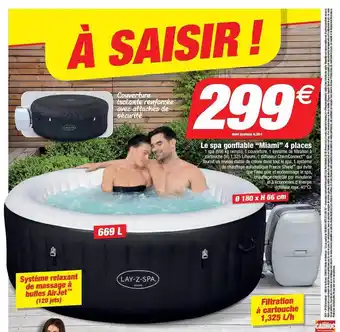 Bazarland Le Spa Gonflable offre