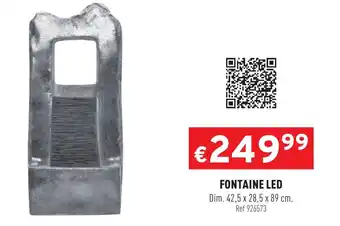 Trafic Fontaine Led offre