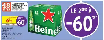 Bière Blonde Heineken
