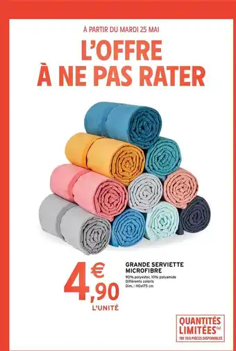 Grande Serviette Microfibre