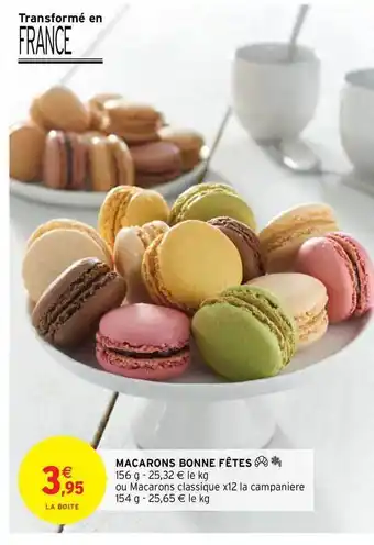 Macaron Bonne Fêtes
