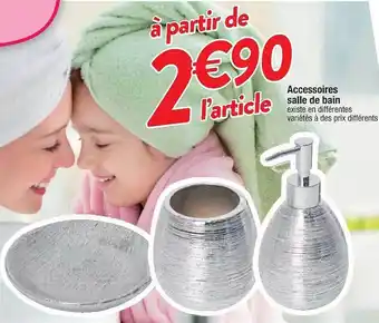 Cora x Carrefour Accessoires Salle De Bain offre
